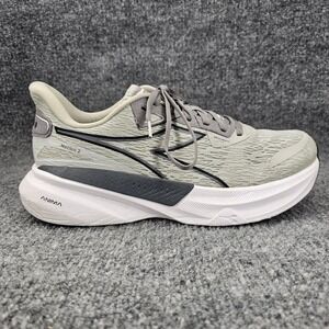 Diadora Nucleo 2 Mens Size 10.5 Steel Grey Black Athletic Trainer Running Shoes